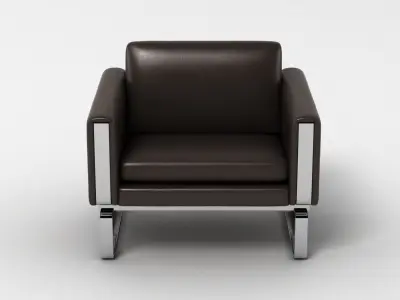 Hans J Wegner CH101 Chair 3D model