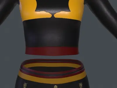 motorcyclists clothing Free low-poly 3D model