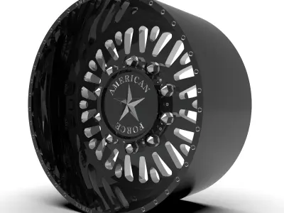 AMERICAN FORCE 6N12 BRAWN SD WHEEL 3D print model