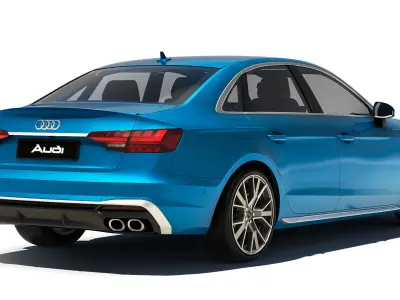 Audi S4 2020 3D model