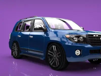 TOYOTA J200 STANCE LOW  3D model