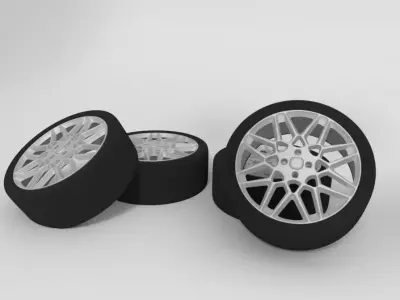 Rim model designed in blender  Free 3D model