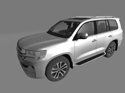 Toyota Land Cruiser Model 3D model