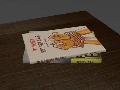 Book basic  Low-poly 3D model