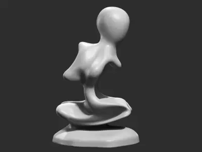 modern sculpture 3d print model 88 3D print model