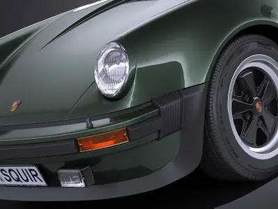 Porsche 911 930 Turbo 1975 VRAY 3D model