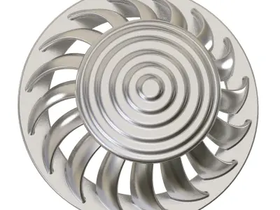 Turbine Roof Ventilator 3D print model