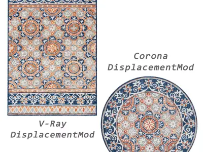 Rugs No 1054 Low-poly 3D model