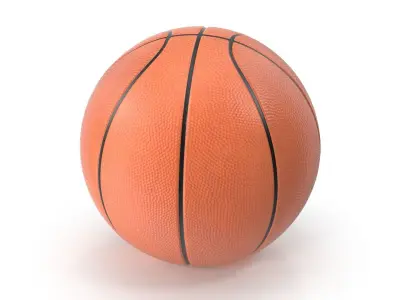 Basketball Ball Low-poly 3D model