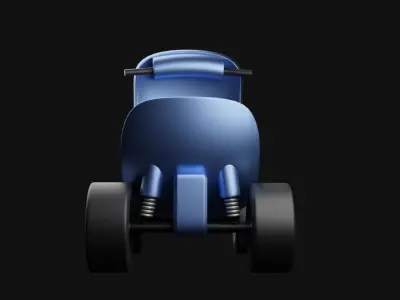 Electric Vehicle 3D print model