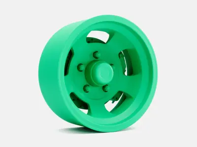 15x5 15x7 15x8 15x10 US Indy Mag Wheels and Brake 3D print model