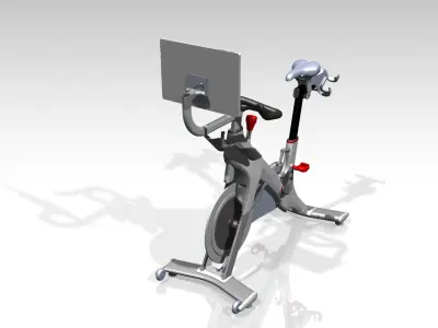 Exercise Bike Concept 3D model