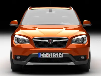 SUV Car 3D model buy