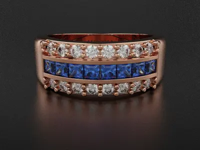 Princess Band 3D print model