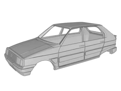 Citroen Visa GT 3D print model