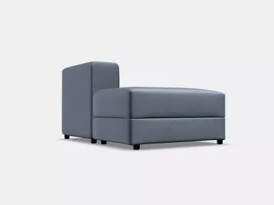 JATTEBO Chaise longue module left 2 3D model