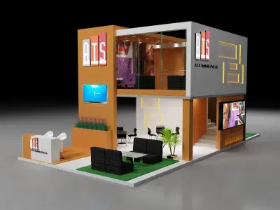 Exhibition Design  3D model