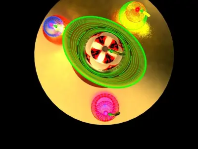 Chinese gold ingot    3D model