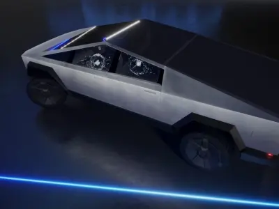 cyber truck  3D model by jonnydeppep