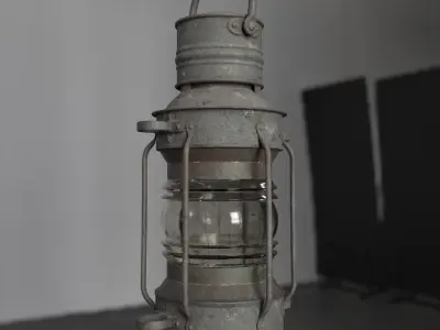 Small Boat Lantern 3D model