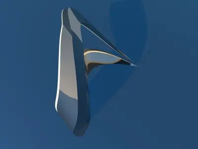 Concept sculpture 3D model