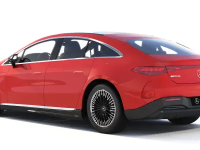 Mercedes-Benz EQS AMG 2022 3D model