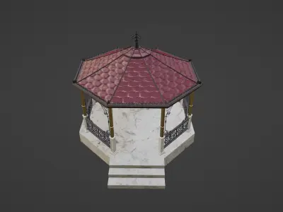 Stylized Arbor 3D model