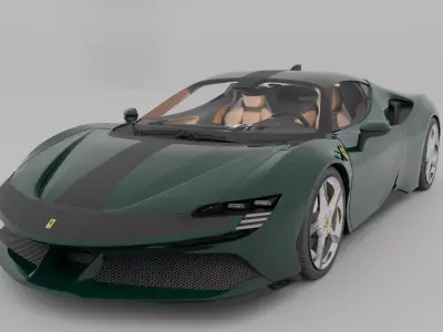 Ferrari SF90 3D model buy