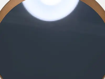 STOCKHOLM Mirror Low-poly 3D model