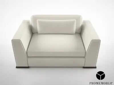 Promemoria Ulderico Armchair 3D model