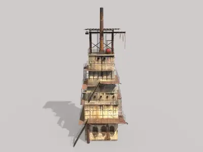 Factory Tower 3D model