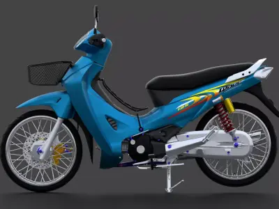 2006 -  Honda Wave 125 3D model