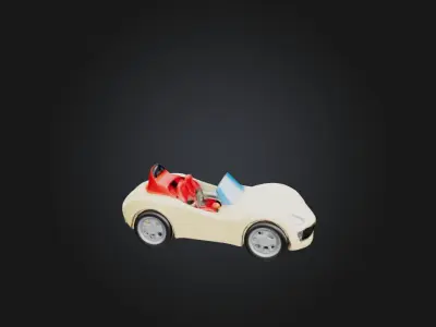 Toy Car 3 3D model