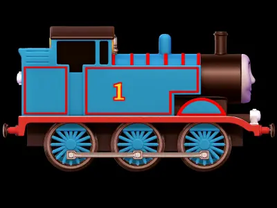 Thomas the Tank Engine 3D print model