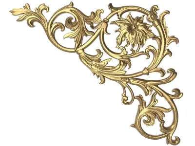  decorative pattern ready for 3D printing 3D model 302