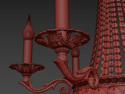  Chandelier Amelia E 1 6 6 502 GB 3D model