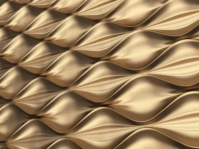 3D Wall Panel 012 Low-poly 3D model