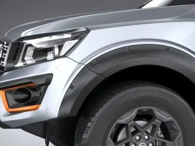 Nissan Navara N-Trek Warrior 2020 3D model