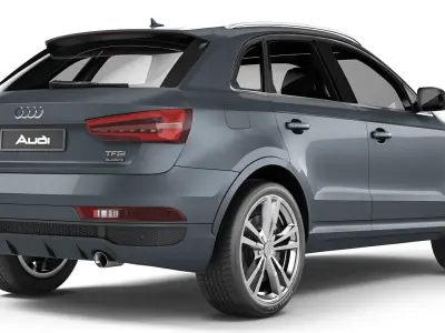 Audi Q3 TFSI 2015 3D model