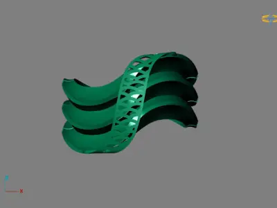 Fancy Womens Rings Plain Rings Ready STL 3DM Models Rings 3D print model 26
