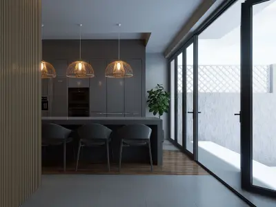 My complete interior and backyard design  3D model