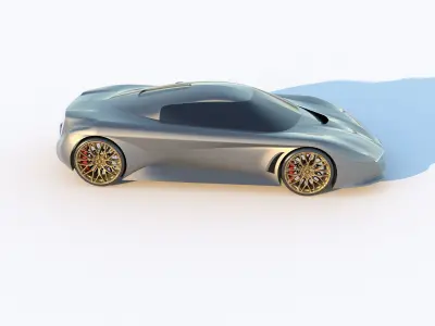 Alpha A99R Jug P9 Low-poly 3D model