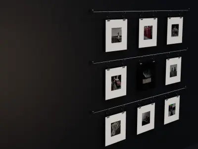 Photo Wall Deco Free low-poly 3D model