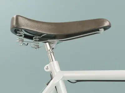 The Race Bicycle 3D model