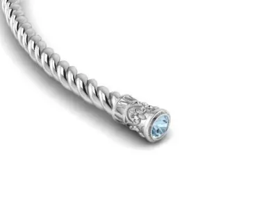 Bracelet Tip 3D print model