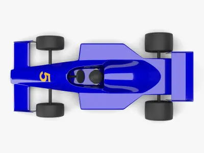 F1 Racer 3D model
