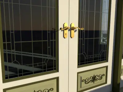 Door Knob Hardware 3 3D model