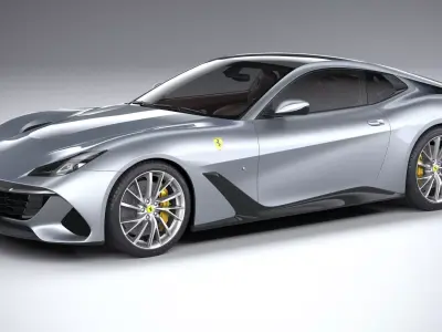 Ferrari BR20 2021 3D model