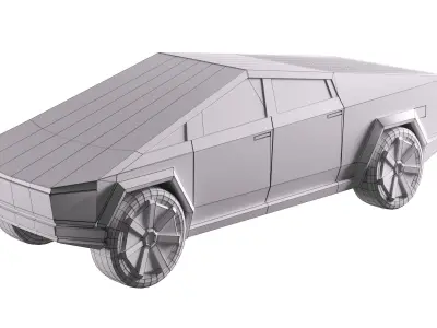 Tesla Cybertruck 3D model