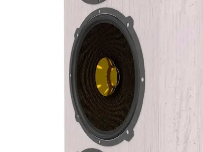 Hi-Fi Home Speaker Free 3D model
